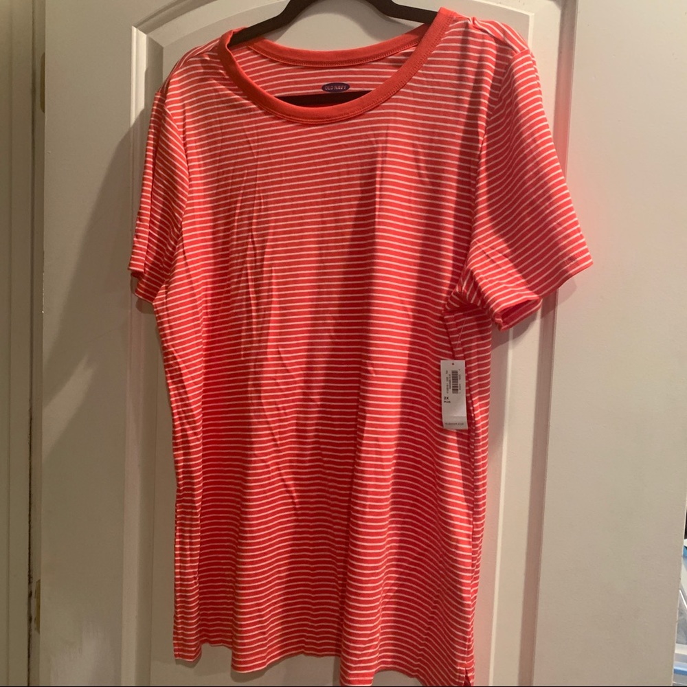 Old Navy Women’s Plus Size Slim Fit Ringer Tee 👚